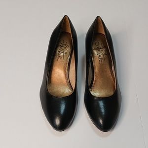 Life Stride,  Black 2" Pumps Size 7WW